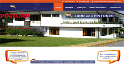Desktop Screenshot of 1000en1pintores.com